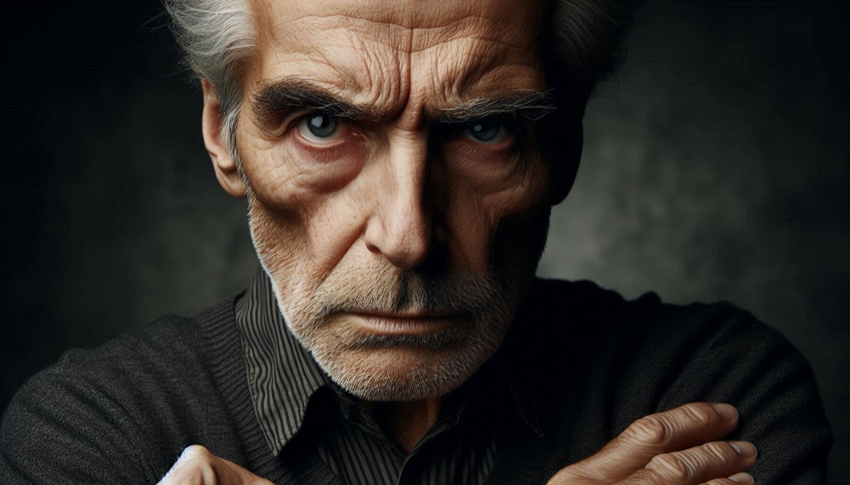 Grumpy Old Man reaction pack: a stern stare